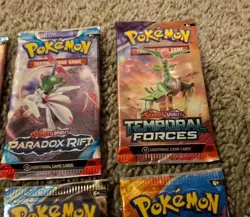 Pokemon TCG Loose Booster Pack lot of 8 Paradox Rift, Twilight Masquerade.. - Image 3