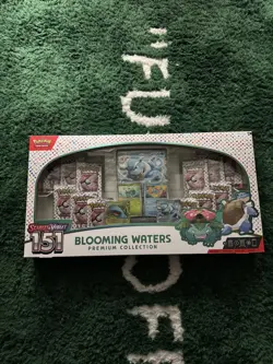 Pokemon TCG Scarlet & Violet 151 Blooming Waters Premium Collection NEW - Image 1