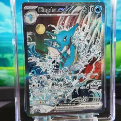 Kingdra ex #131 Scarlet & Violet Promo Cards Holo CGC Gem Mint 10 - Image 2