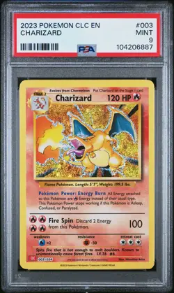 2023 POKEMON CLC TRADING CARD GAME CLASSIC #003 CHARIZARD PSA 9 - Image 1