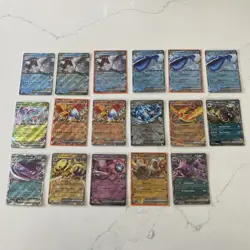 Pokemon EX 17x Bundle Joblot Scarlet Violet Pokemon Card Destined Rivals Black - Image 1
