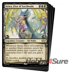 Ayara, First Of Locthwain X4 M/NM MTG March Of The Machine: Multiverse Legends - Image 1