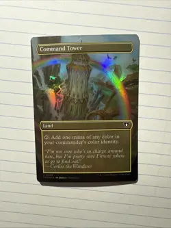Command Tower (Borderless) Commander Masters Foil - Image 1