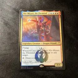 2018 Magic The Gathering Masters 25 Niv-Mizzet, the Firemind 026/127 FOIL RAW - Image 1
