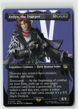 Ardyn, the Usurper 0379 Borderless - FINAL FANTASY XV MTG - Image 1