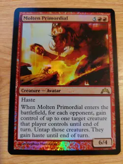 Molten Primordial - 101/249 (Gatecrash) - Near Mint NM - Rare - Foil - Image 1