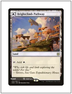 1x Brightclimb Pathway, Magic the Gathering MTG NM - Image 1