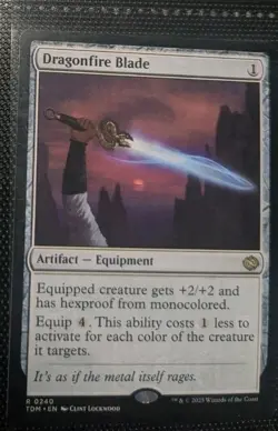 Dragonfire Blade - Tarkir Dragonstorm - Magic the Gathering - Image 1