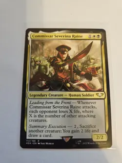 Commissar Severina Raine MTG 40K LP - Image 1