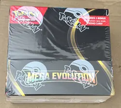 Pokemon TCG 1x Mega Evolution Enhanced Booster Box - New & Sealed In Hand - Image 1