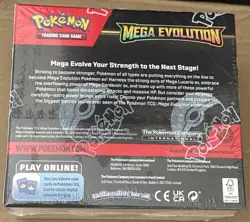 Pokemon TCG 1x Mega Evolution Enhanced Booster Box - New & Sealed In Hand - Image 2