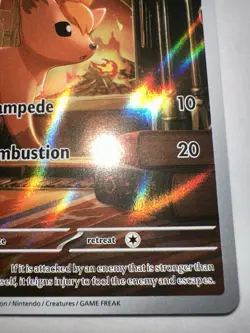 Vulpix Illustration Rare Pokemon Mega Evolution 138/132 Near Mint - Image 5