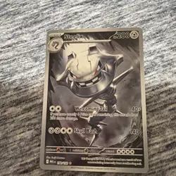 Pokemon Mega Evolutions Steelix IR FULL ART ENG 150/132 - Image 1