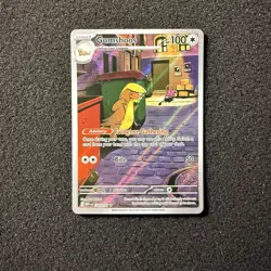 Pokemon Mega Evolution Gumshoos 153/132 Illustration Rare IR NM Full Art - Image 1