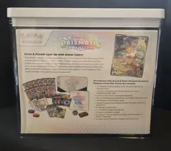 Prismatic Evolutions Pokemon Center Elite Trainer Box ETB Sealed In Protect Case - Image 3