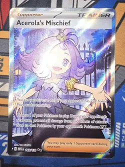 Pokemon TCG - Mega Evolution - Acerola's Mischief #165/132 - Near Mint Holo - Image 1
