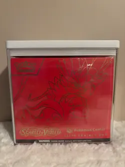 Scarlet & Violet Base Pokemon Center Exclusive ETB (Sealed) With Case Protector - Image 1