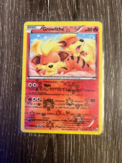 Growlithe RC4/RC25 - Pokemon Radiant Collection Legendary Treasures - Holo Rare - Image 1