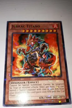Yu-Gi-Oh! - Jurrac Titano - BP02-EN089 - Mosaic Rare 1st Edition NM/Mint - Image 2
