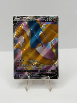 Charizard V SWSH050 Full Art Holo Promo Black Star Pokemon Card SEALED - Image 1