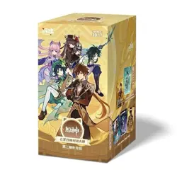 Premium Shiningsoul Genshin Impact Official TCG Booster Box 2.0 Anime Game Card - Image 1