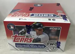 Topps 2023 Series 2 Baseball Card Box - 24 Packs, 384 Cards Standard - Image 2