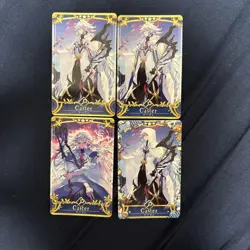 Fate/Grand Order Arcade Merlin 4th Ascension Trading Card Rare - Image 1