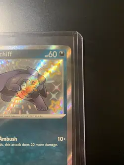 Maschiff SVP071 Paldean Fates Baby Shiny Black Star Promo Pokemon Card Mint - Image 5