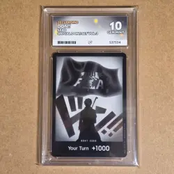 2025 One Piece EN Special Don!! Card V3 Sabo ACE 10 GEM Alt Art Promo - Image 1