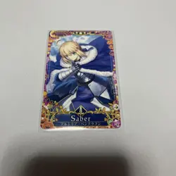 FGO Fate Grand Order Altria Normal Card from Arcade Game Single - Image 1