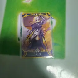 FGO Jeanne dArc Trading Card Arcade Card Used No - Image 1