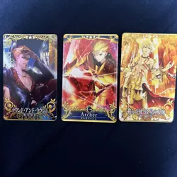 Fate/Grand Order Gilgamesh FGO Arcade Trading Card Individual Card - Image 1