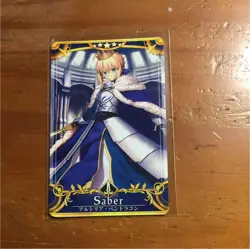 FGO Trading Card Altria 3rd Ascension FGOAC Rare Excellent - Image 1