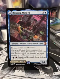 MTG Norman Osborn #0039 Mythic Marvel’s Spider-Man (SPM) - Image 1