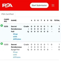 2025 MTG PSA 9 Secret Rendezvous #0253 JP Surge Foil Tifa Final Fantasy - Image 5