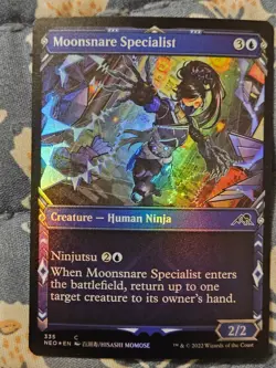 Moonsnare Specialist FOIL Showcase - Kamigawa: Neon Dynasty #335 MTG Magic - Image 2