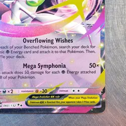 2025 Mega Evolution Mega Gardevoir Ex Card HOLO Double Rare 060/132 Pokemon TCG - Image 5