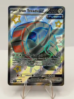 Pokemon Iron Threads EX 073 Black Star Promo Scarlet Violet Paldean Fates - Image 1