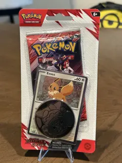 Pokemon TCG Scarlet & Violet Destined Rivals Checklane Blister EEVEE QUANTITY🔥 - Image 1