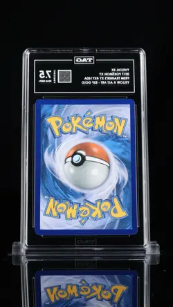 2017 POKEMON XY BSP PREM TRAINER XY COLL FULL ART/YVELTAL EX TAG 7.5 psa - Image 2
