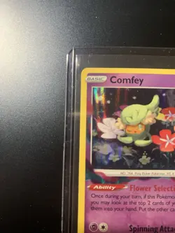 Comfey SWSH242 Stamped Pre Release Promo Holo Lost Origin Pokemon TCG Near Mint - Image 2