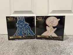 Pokemon Center Elite Trainer Box Mega Evolution Lucario & Gardevoir ETB *IN HAND - Image 1