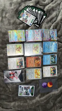 Lot Of 11 Eeveelution Pokemon Cards (Read Description) - Image 1