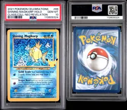 2021 POKEMON CELEBRATIONS CLASSIC COLL #66 SHINING MAGIKARP-HOLO PSA 10 - Image 5