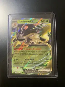 Toedscruel Ex Ultra Rare Holo Foil Grass Paldean Fates Pokemon TCG Card 005/091 - Image 1