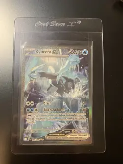 Kyurem EX 165/086 Special Illustration Rare Pokemon TCG SV: Black Bolt - Image 1