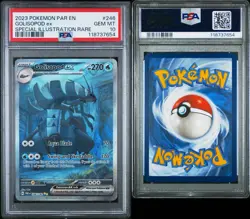 2023 POKEMON PAR EN-PARADOX RIFT SPECIAL ILLUSTRATION RARE GOLISOPOD EX PSA 10 - Image 5