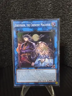 YuGiOh! - Endymion, the Crescent Magistus DOOD-EN099 Super Rare 1st Edition NM - Image 1