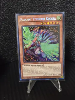 Yugioh! Radiant Typhoon Krosea (SE) DOOD-EN015 Secret Rare 1st Edition Near Mint - Image 1