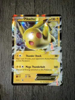 Pikachu EX XY174 Xy Black Star Promo Holo 2016 Rare Pokemon Card LP - Image 1